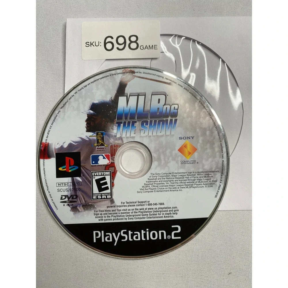 MLB 06 The Show Sony PlayStation 2